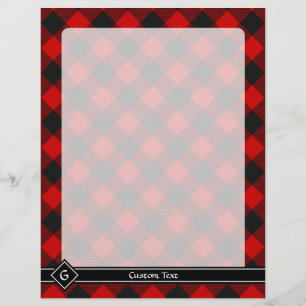 Prospectus 21,6 Cm X 24,94 Cm MacGregor Rob Roy Tartan Flyer