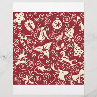 Prospectus 21,6 Cm X 24,94 Cm Magnifique motif de Noël