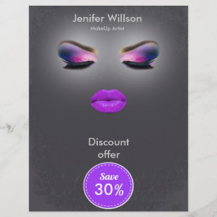 Prospectus 21,6 Cm X 24,94 Cm Makeup Artist Discount Offer