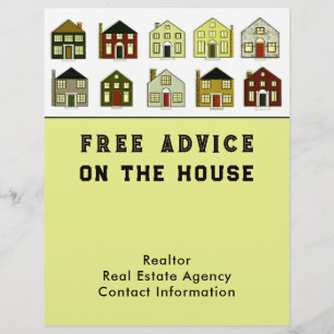 Prospectus 21,6 Cm X 24,94 Cm Marketing de l'agent immobilier