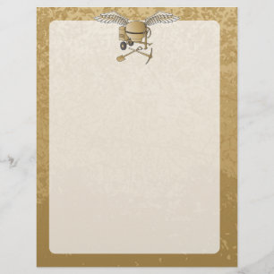 Prospectus 21,6 Cm X 24,94 Cm Mélangeur en béton beige