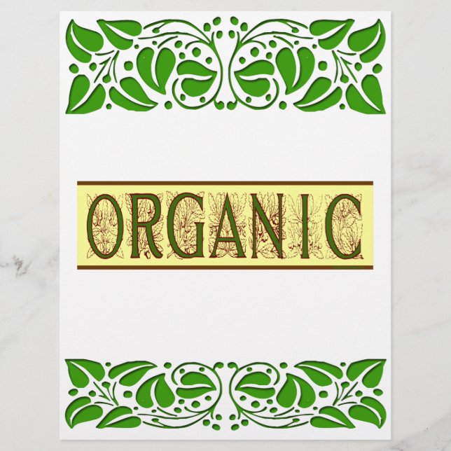 Prospectus 21,6 Cm X 24,94 Cm Modèle de prospectus (Devant)