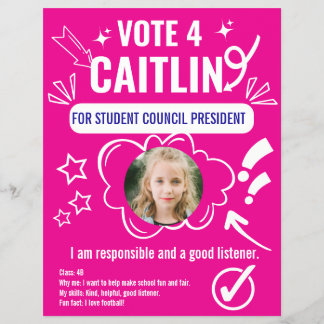 Prospectus 21,6 Cm X 24,94 Cm Modèle de vote du Conseil scolaire pour les enfant