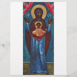 Prospectus 21,6 Cm X 24,94 Cm Notre-Dame du Signe Impression d'art Lumière Étern