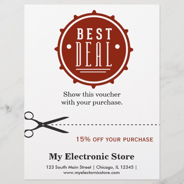 Prospectus 21,6 Cm X 24,94 Cm Offre spéciale (Devant)