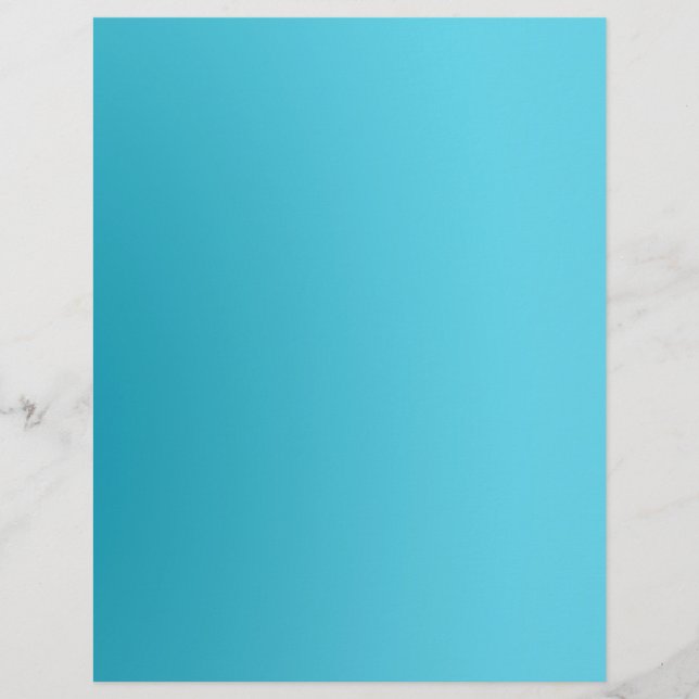 Prospectus 21,6 Cm X 24,94 Cm Origami Papier Cyan Black personnalisable Hobby Ar (Devant)