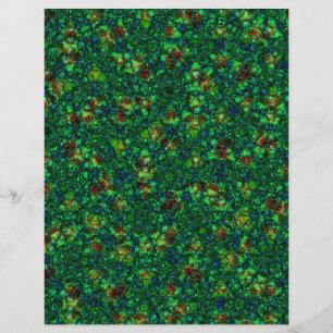 Prospectus 21,6 Cm X 24,94 Cm Origami Papier Maroon vert personnalisable Hobby A