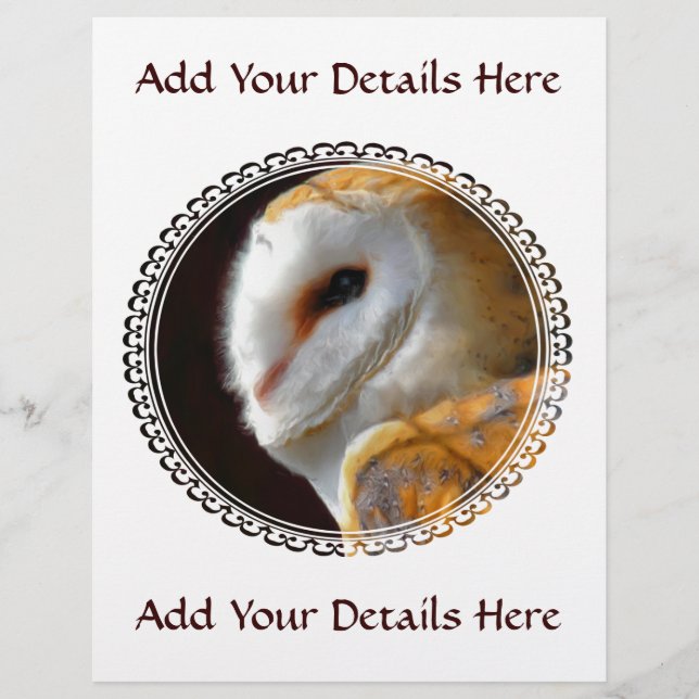 PROSPECTUS 21,6 CM X 24,94 CM OWLS (Devant)