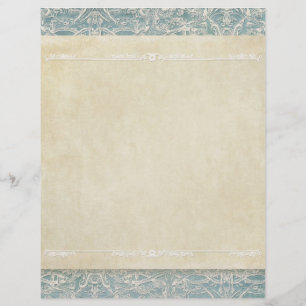 Prospectus 21,6 Cm X 24,94 Cm Pages de scrapbook Papier dentelle Régence françai