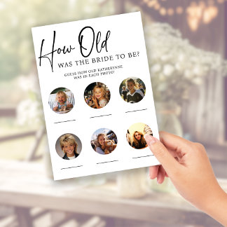 Prospectus 21,6 Cm X 24,94 Cm PAPER Fête des mariées Partie Quel Âge A Été Marié