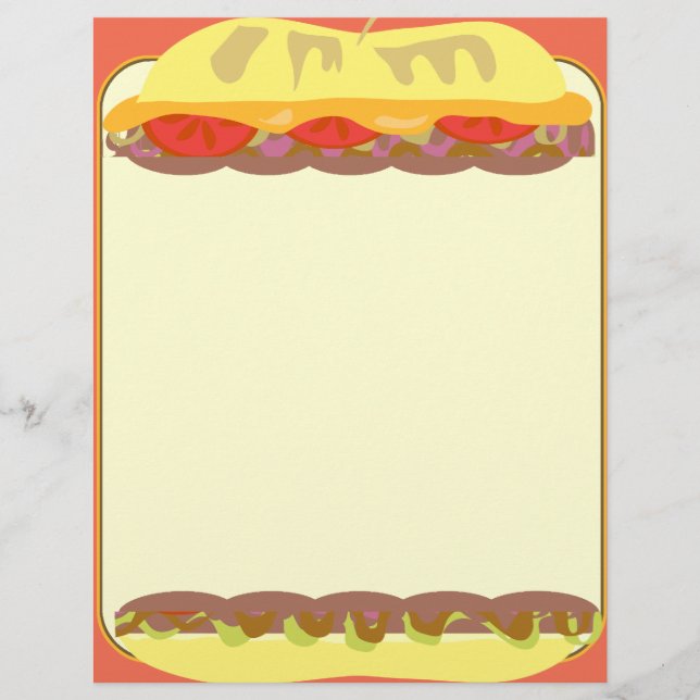 Prospectus 21,6 Cm X 24,94 Cm Papeterie sandwich (Devant)