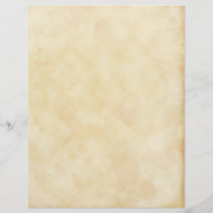 Prospectus 21,6 Cm X 24,94 Cm Papier ancien jaune de fond