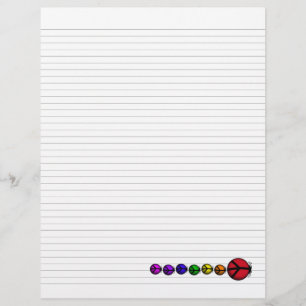 Prospectus 21,6 Cm X 24,94 Cm Papier ligné pour reliure 21,59 cm x 27,94 cm cocc