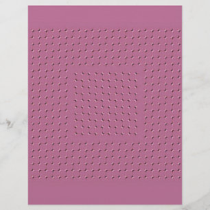 Prospectus 21,6 Cm X 24,94 Cm parties scintillant étoiles rose se déplace