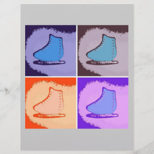 Prospectus 21,6 Cm X 24,94 Cm Patinage sur glace
