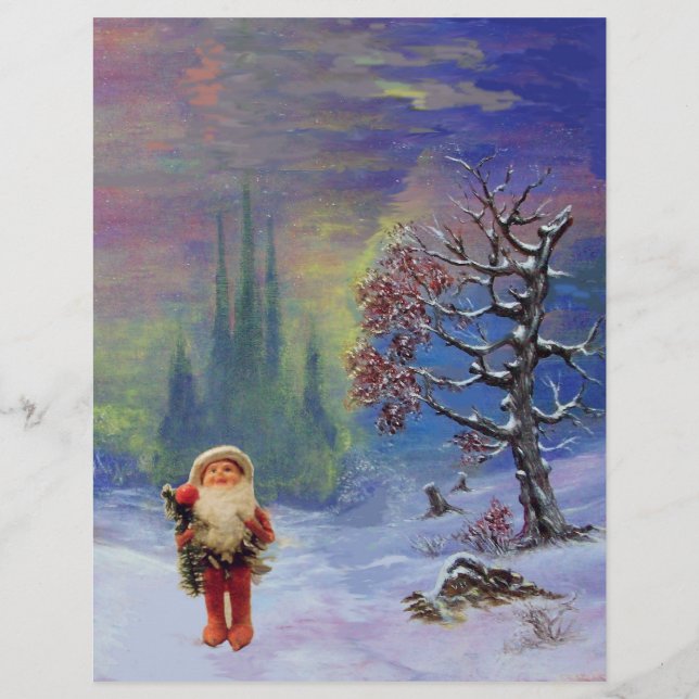 PROSPECTUS 21,6 CM X 24,94 CM PÈRE NOËL DU GNOMS (Devant)