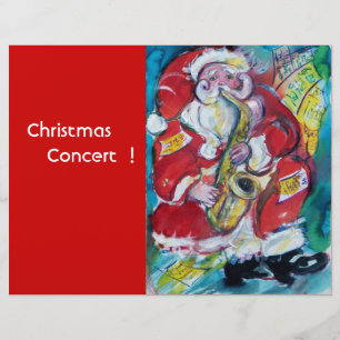 Prospectus 21,6 Cm X 24,94 Cm PÈRE NOËL et SAX