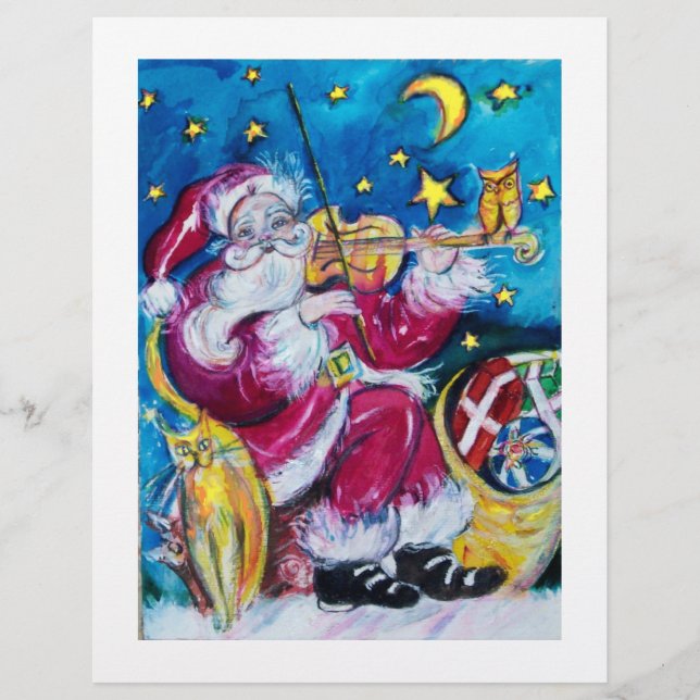 PROSPECTUS 21,6 CM X 24,94 CM PÈRE NOËL INSPIRÉ (Devant)