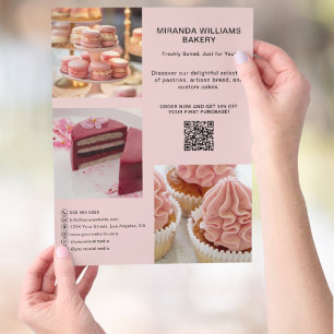 Prospectus 21,6 Cm X 24,94 Cm Photo de promotion de boulangerie sur les médias s