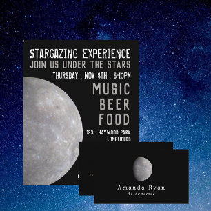 Prospectus 21,6 Cm X 24,94 Cm Planète Mercure, Publicité pour l'événement du pla