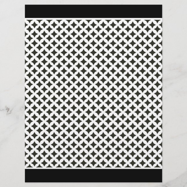 Prospectus 21,6 Cm X 24,94 Cm PointsPolkaBlancNoir (Devant)