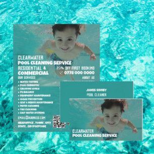 Prospectus 21,6 Cm X 24,94 Cm Portrait de baignade pour enfants, Nettoyage de la