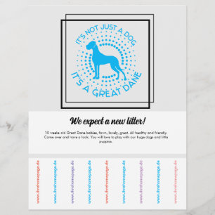Prospectus 21,6 Cm X 24,94 Cm Pour vendre Puppies Flyer