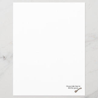 Prospectus 21,6 Cm X 24,94 Cm Prenez Toujours Le Temps De Laisser La Cuillère