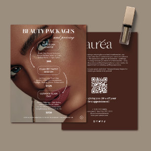 Prospectus 21,6 Cm X 24,94 Cm Prix de promotion du maquillage de salon