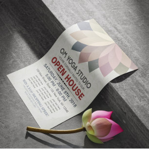 Prospectus 21,6 Cm X 24,94 Cm Professeur de YOGA Maison d'édition ouverte Mandal