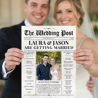 Prospectus 21,6 Cm X 24,94 Cm Programme de mariage journal itinéraire avec calen