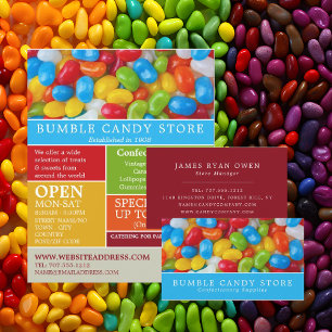 Prospectus 21,6 Cm X 24,94 Cm Publicité pour bonbons Jelly Bean, Fournitures de 