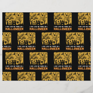 Prospectus 21,6 Cm X 24,94 Cm Quand un Noir Errant Papier Scrapbook 