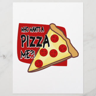 Prospectus 21,6 Cm X 24,94 Cm Qui Veut Me Pizza ? !