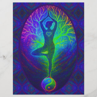 Prospectus 21,6 Cm X 24,94 Cm Rainbow Energy Yin Yang Yoga