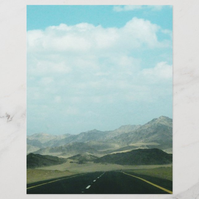 Prospectus 21,6 Cm X 24,94 Cm Road (Devant)