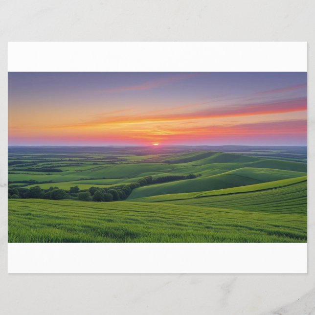 Prospectus 21,6 Cm X 24,94 Cm Rolling hills (Devant)