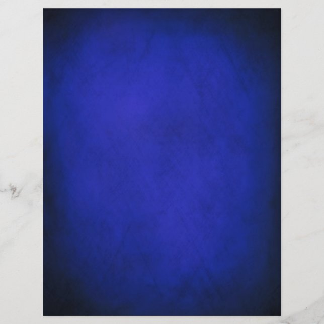 Prospectus 21,6 Cm X 24,94 Cm Royal Blue & Black Arrière - plans (Devant)