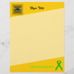Prospectus 21,6 Cm X 24,94 Cm Ruban de la Lime Green Standard par Kenneth Yoncic