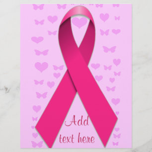 Prospectus 21,6 Cm X 24,94 Cm Ruban d'espoir_