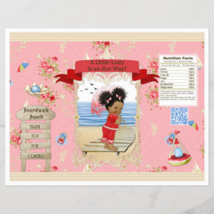 Prospectus 21,6 Cm X 24,94 Cm Sac de chips de la promenade Victoriana Beach Summ