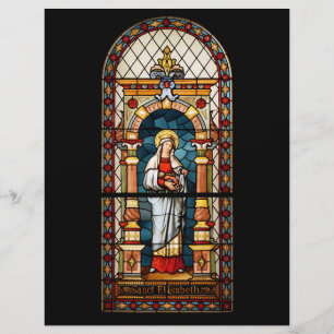 Prospectus 21,6 Cm X 24,94 Cm Sainte Élisabeth de Hongrie