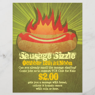 Prospectus 21,6 Cm X 24,94 Cm Saucisson Sizzle Party