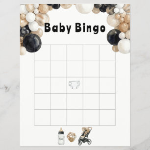 Prospectus 21,6 Cm X 24,94 Cm Secoue, Bruits, Roulement & Baby Bingo Arche de Ba