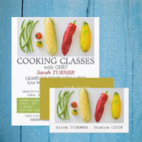 Sélection de légumes, classes de Cuisines Publicit