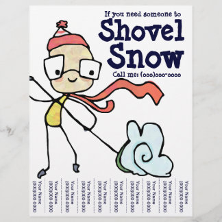 Prospectus 21,6 Cm X 24,94 Cm Si vous avez besoin de quelqu'un pour Shovel Snow!
