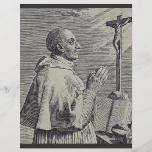 Prospectus 21,6 Cm X 24,94 Cm Son Éminence saint Charles Borromée