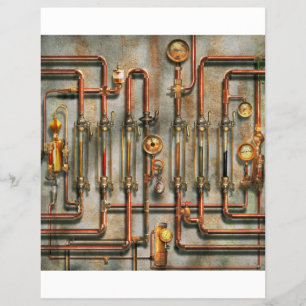 Prospectus 21,6 Cm X 24,94 Cm Steampunk - Le collecteur de lubrification