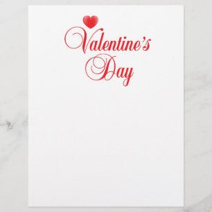 Prospectus 21,6 Cm X 24,94 Cm Symbole de la Saint-Valentin