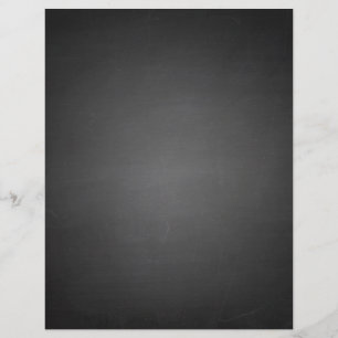 Prospectus 21,6 Cm X 24,94 Cm Tableau noir imprimé rustique